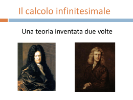 Origini del calcolo infinitesimale - Dipartimento di Matematica "U.Dini"