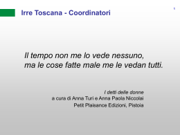 coordinatori IFTS - Punti caldi
