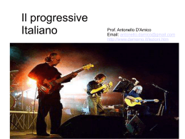 Il progressive_italiano (power point!)