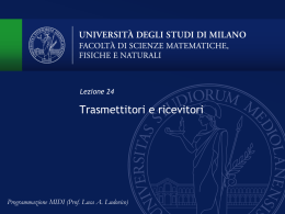 Trasmettitori e ricevitori