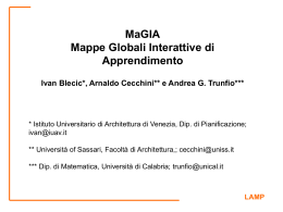 La presentazione PowerPoint di MaGIA