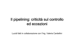 Organizzazione del corso