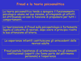 Lezione su Sigmund Freud