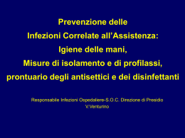 Prevenzione delle Infezioni Correlate all`Assistenza