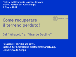 Zilibotti slides ITA - Festival dell`Economia 2009