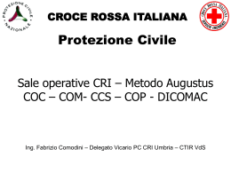 Sistema Interventi di Soccorso della CRI