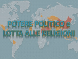 Potere politico e lotta alle religioni