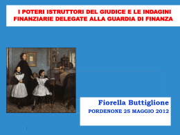 indagini finanziarie