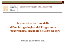 interventi - Consiglio Regionale del Veneto