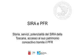 SIRA e PFR