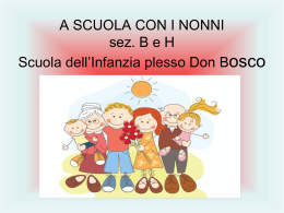 Infanzia Don Bosco - Direzione Didattica Primo Circolo Cava