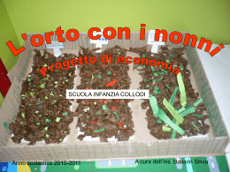 L`orto con i nonni - Istituto Comprensivo Spinea 1