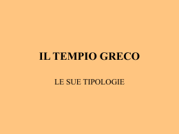 IL TEMPIO GRECO