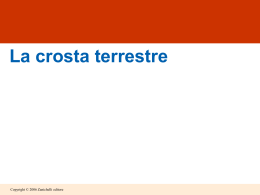 crosta terrestre e morfostruttura