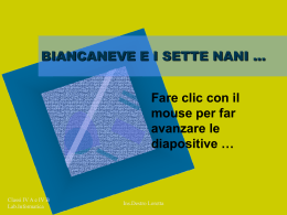 BIANCANEVE E I SETTE NANI