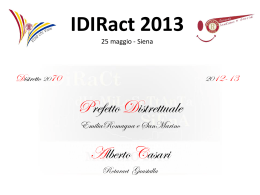 IDIRact 2013 - Azione Giovani