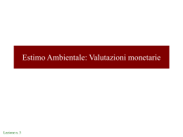 Lezione 3 - GESAAF - Universit&agrave; degli Studi di Firenze