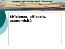 efficace - Università degli Studi di Napoli "Parthenope"