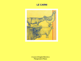 Le carni da macello