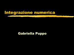 Integrazione numerica