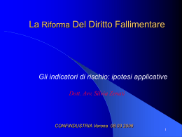 indicatori e modello altman
