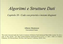 1 © Alberto Montresor Algoritmi e Strutture Dati Capitolo 10
