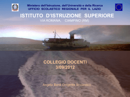 Scansione anno scolastico 2012/13