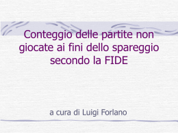il punto di vista della FIDE