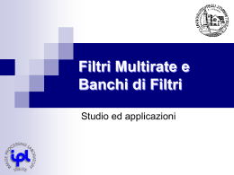 Filtri Multirate