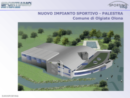 NUOVO IMPIANTO SPORTIVO - PALESTRA