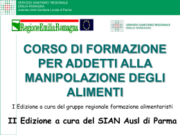 CORSO ALIMENTARISTI NUOVO CON