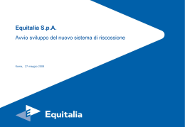 Nuovo sistema di riscossione