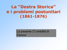Destra Storica - Home - Istituto San Giuseppe Lugo