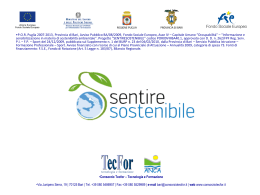 Sentire sostenibile