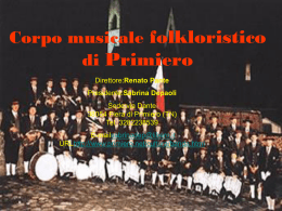 Corpo musicale folkloristico di Primiero