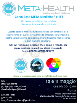 META-Medicine - Dr. Lucilla Ricottini