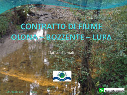 Dati ambientali - 28.10.2008 - Incontro di Varese