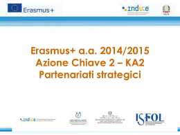 KA2 Aspetti finanziari - Erasmus+, Il sito Italiano del programma