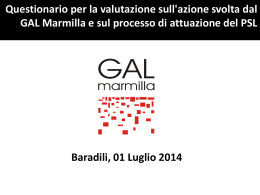 Presentazione risultati Valutazione