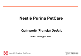 Presentation Nestlé Purina PetCare