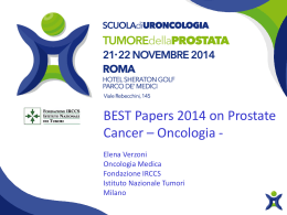 BEST Papers 2014 on Prostate Cancer – Oncologia -