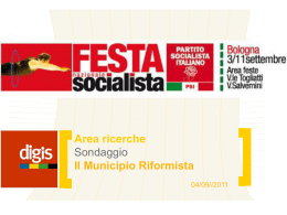 Diapositiva 1 - Partito Socialista