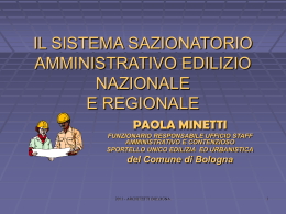 La nuova disciplina in materia edilizia dopo il Testo Unico (DPR 380