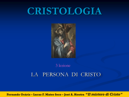 La Persona di Cristo