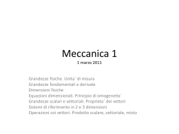 Meccanica 1
