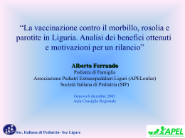 Soc. Italiana di Pediatria