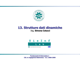 lista - SisInf Lab - Politecnico di Bari