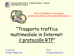 seminario RTP - Dipartimento di Matematica e Informatica