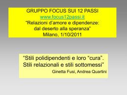 Ginetta Fusi, Andrea Quartini