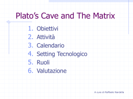 Plato`s Cave and The Matrix